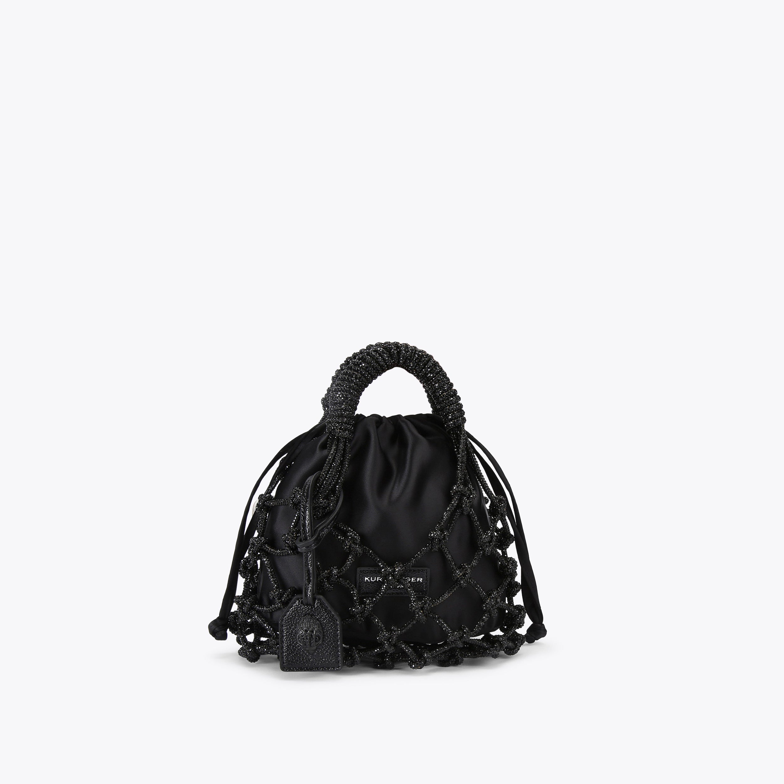 SMALL DRENCH MACRAME CRYSTAL BAG