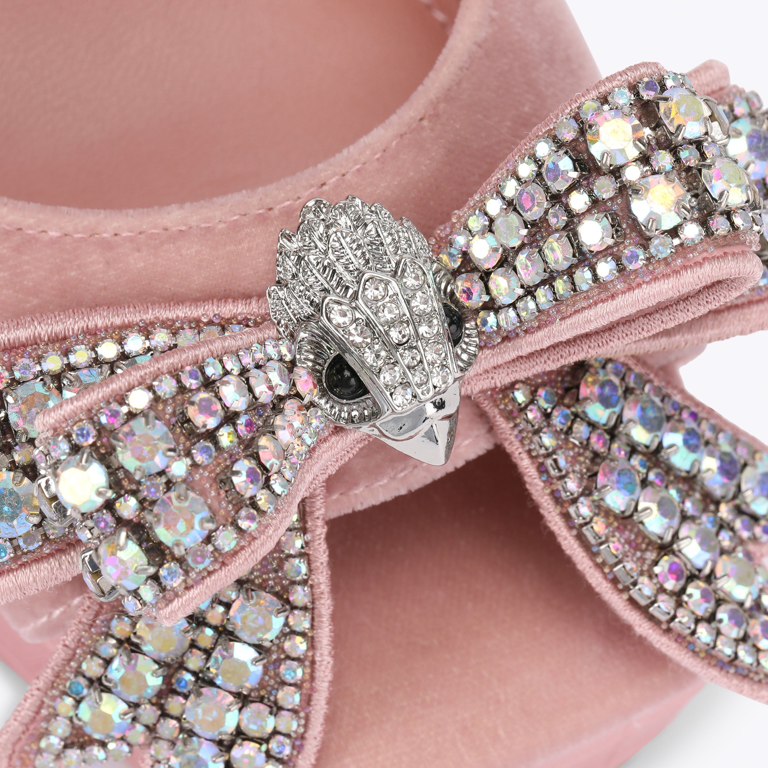 BOW PLATFORM PEEP SANDAL