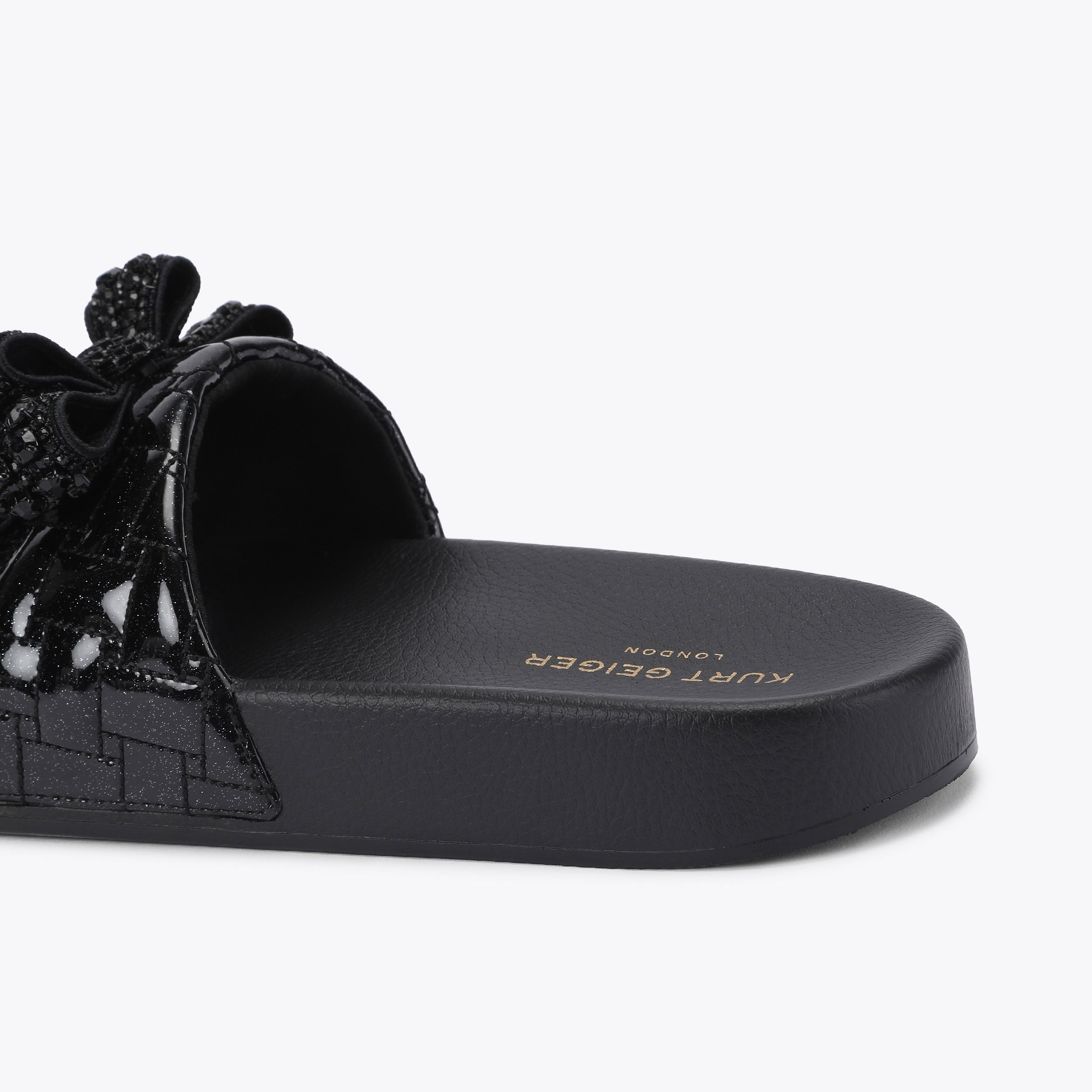 MEENA BOW SLIDE SANDAL